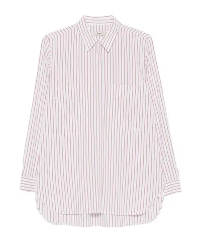 Herno Vertical-stripe Long-sleeve Shirt In Pattern