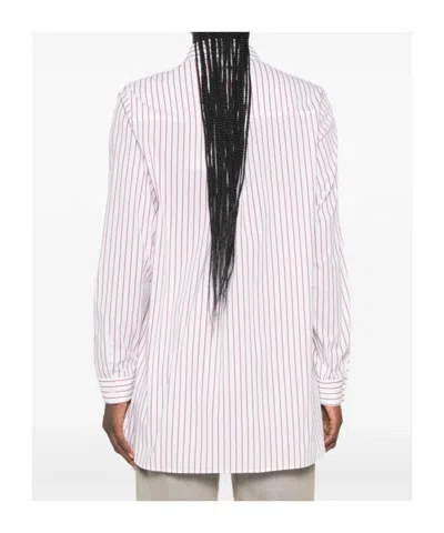 Herno Vertical-stripe Long-sleeve Shirt In Pattern