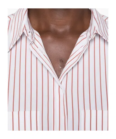 Herno Vertical-stripe Long-sleeve Shirt In Pattern