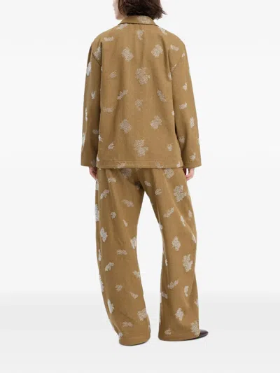 Munthe Vichola Embroidered Jacket In 브라운