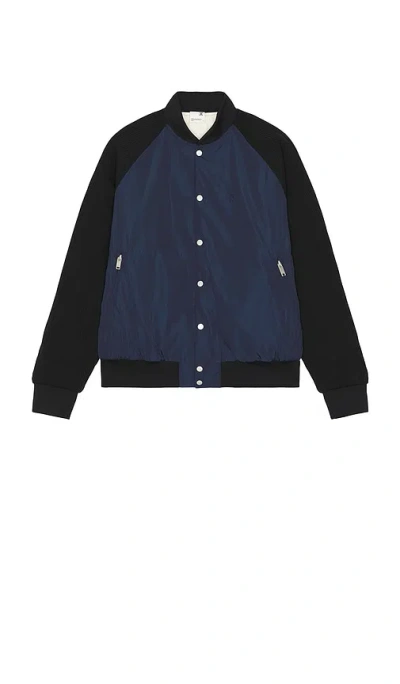 On Courtside Bomber In Blue
