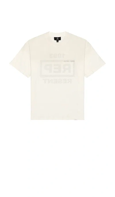 Represent Reverse Resent Tee In White