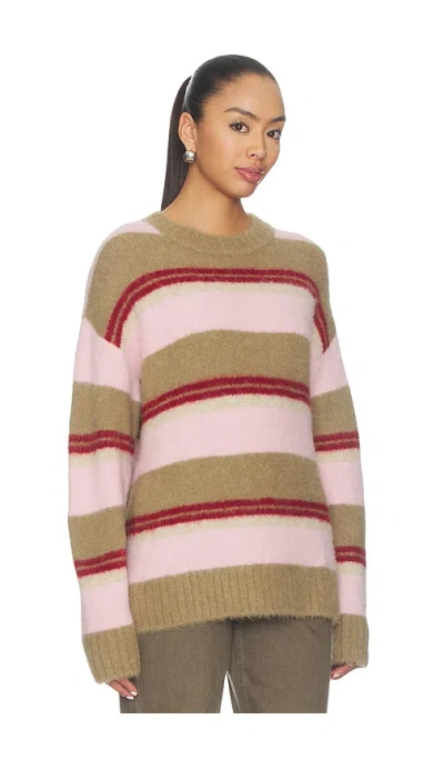 Samsoe & Samsoe Sajeanne Horizontal-stripe Sweater In Multi