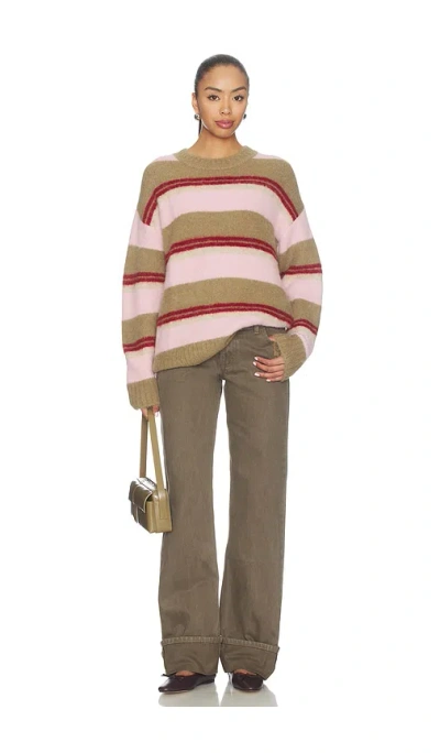 Samsoe & Samsoe Sajeanne Horizontal-stripe Sweater In Multi