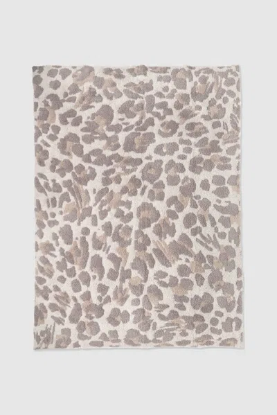 Barefoot Dreams Cozychic® Exploded Leopard Throw In Brown