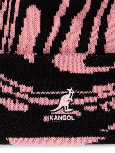 Kangol Abstract-print Beanie Hat In Multi
