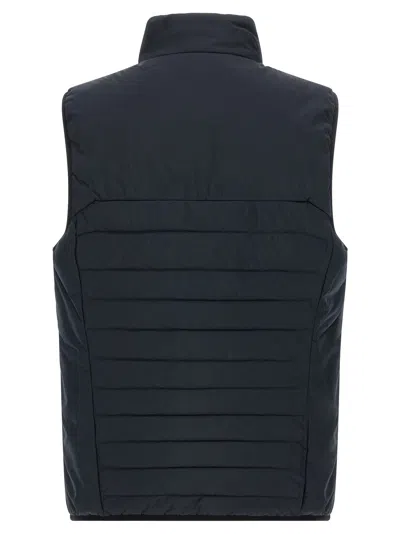 Hugo Boss Quilted Technical Vest In Multi