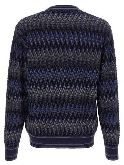 Missoni Zigzag-knit Sweater In Multi