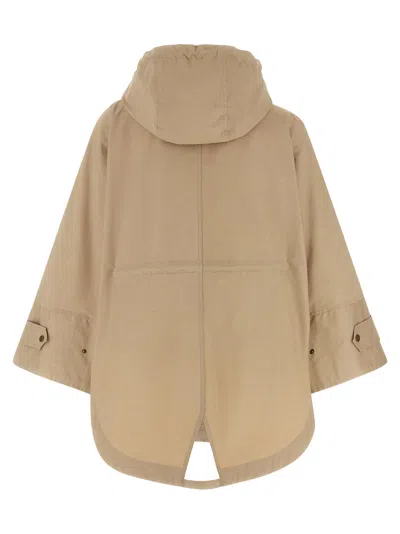 Moncler Parka In Beige