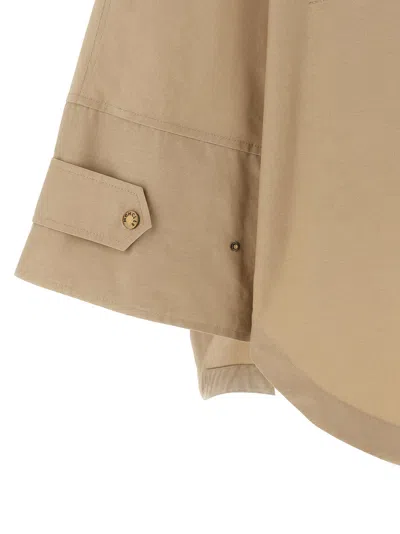 Moncler Parka In Beige