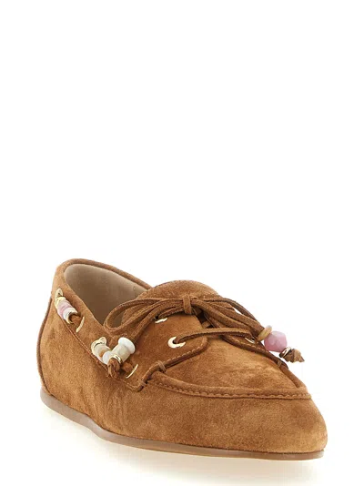 Stuart Weitzman Loafer In Brown