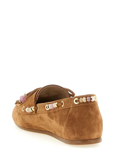 Stuart Weitzman Loafer In Brown