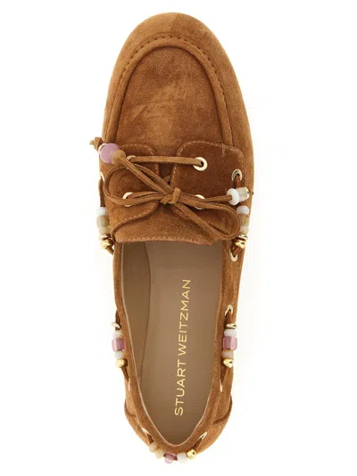 Stuart Weitzman Loafer In Brown