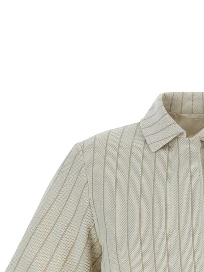 Max Mara Mxmangio Jacket In Cream