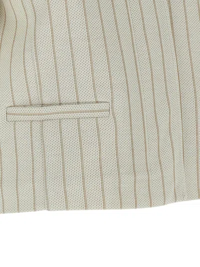 Max Mara Mxmangio Jacket In Cream
