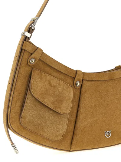 Pinko Shoulder Bag In Tan