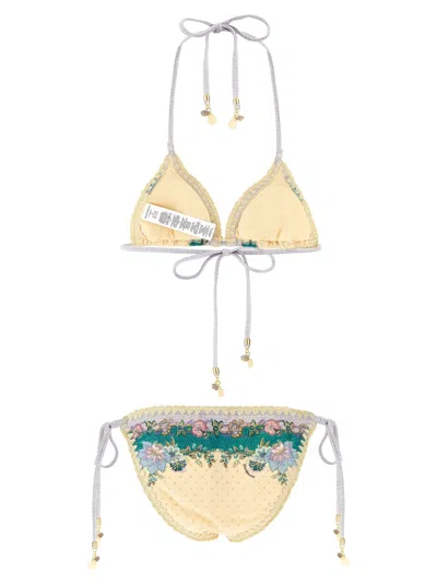 Zimmermann Indra Bikini In Lavender