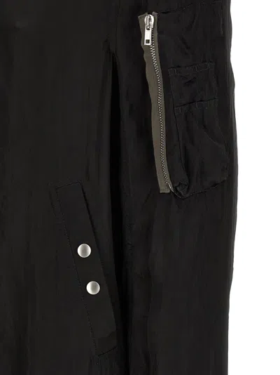 Rick Owens Bomber Jacket In Black