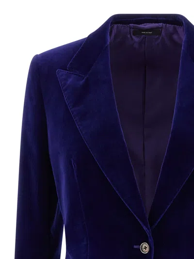Tom Ford Blazer In Navy