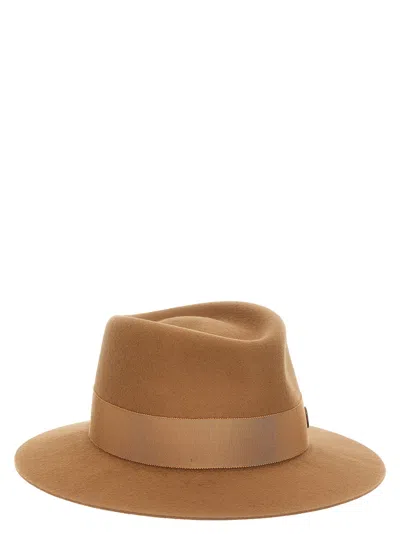 Maison Michel Fedora In Camel