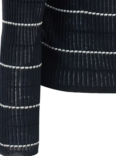 Max Mara Studio Sweater In Navy