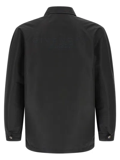 Givenchy Coach Jacket In Black