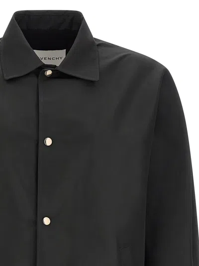 Givenchy Coach Jacket In Black