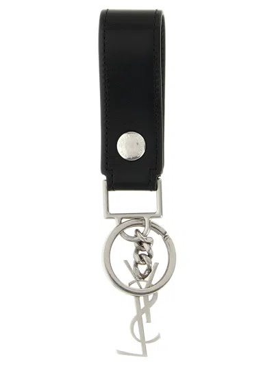 Saint Laurent Key Case In Black