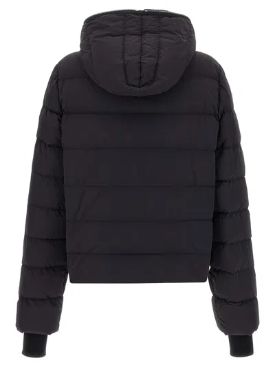Rick Owens Down Jacket In Black