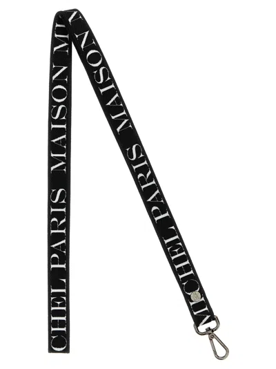 Maison Michel Shoulder Strap In Black