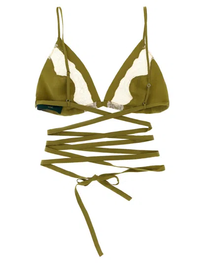 Maison Jejia Bikini Top In Multi