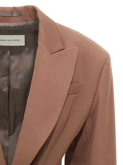 Dries Van Noten Blazer In Brown