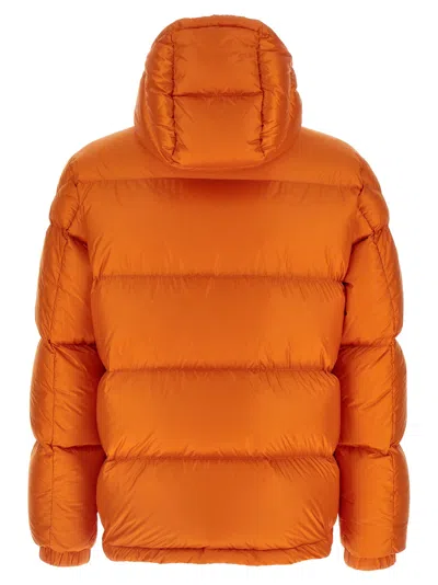 Moncler Rivau Down Jacket In Orange