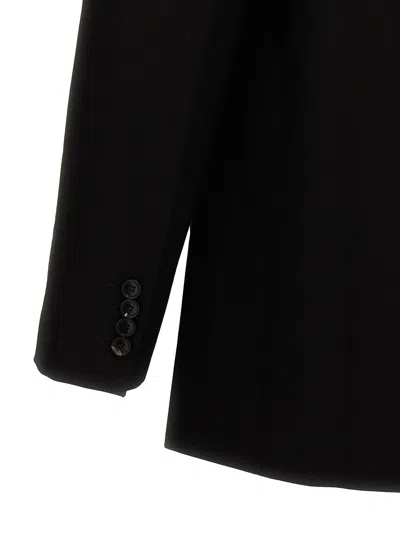 Y/project Pinched Logo Blazer In Black