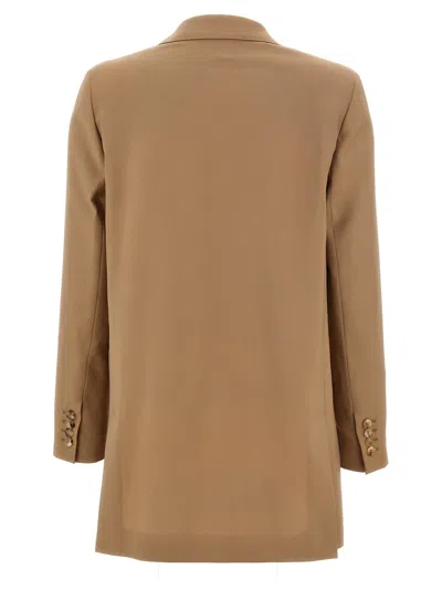 Max Mara Nebbie Blazer In Camel