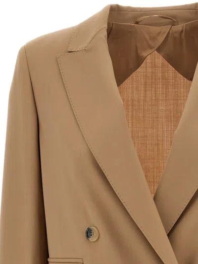 Max Mara Nebbie Blazer In Camel