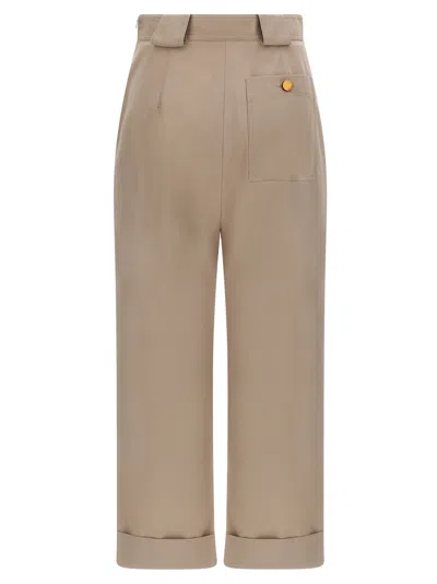 Max Mara Trousers In Beige