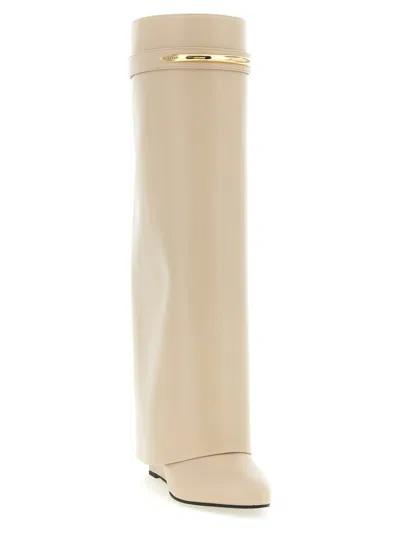 Givenchy Shark Pinch Boot In Beige