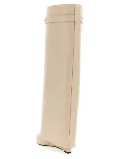 Givenchy Shark Pinch Boot In Beige