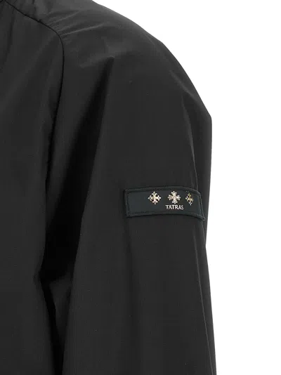 Tatras Technical Windbreaker Jacket In Black
