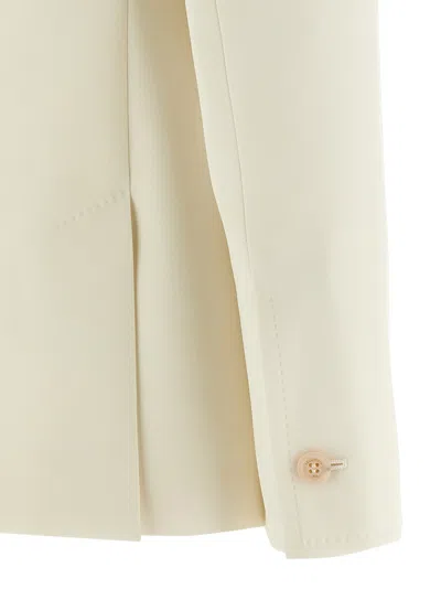 Max Mara Palchi Blazer In Cream