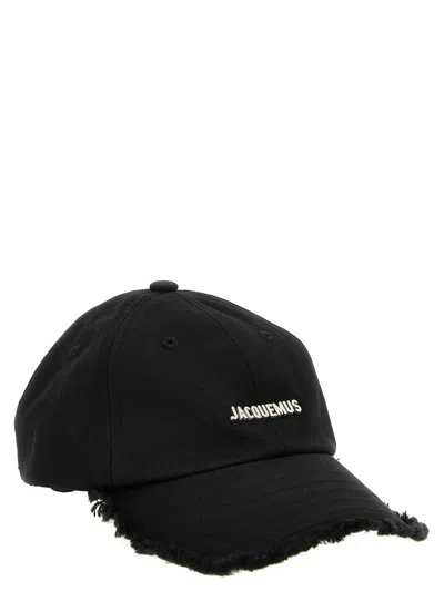 Jacquemus Baseball Cap In Black