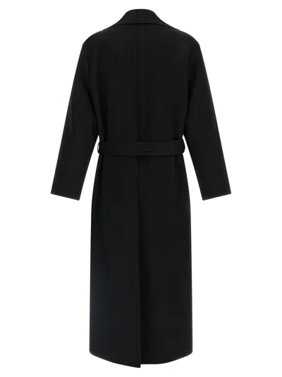 Tom Ford Wool-cashmere Blend Coat In Black
