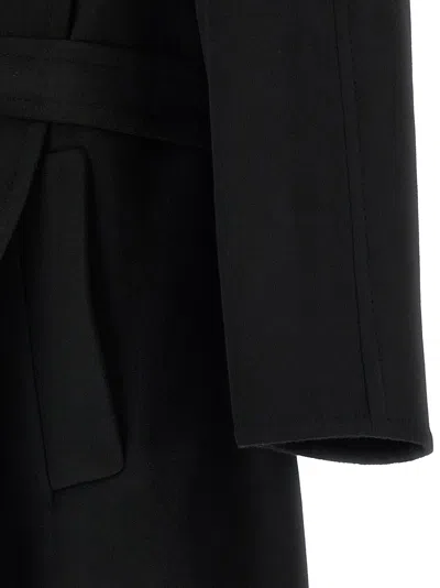 Tom Ford Wool-cashmere Blend Coat In Black