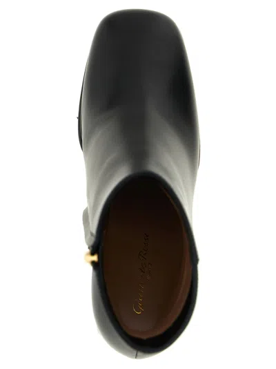 Gianvito Rossi Harlem Ankle Boot In Black