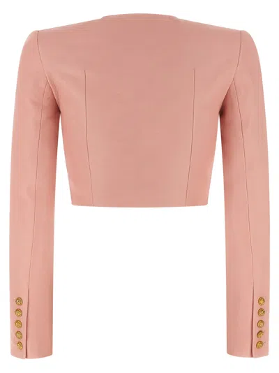 Balmain Blazer In Pink
