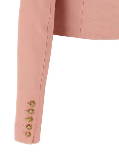 Balmain Blazer In Pink