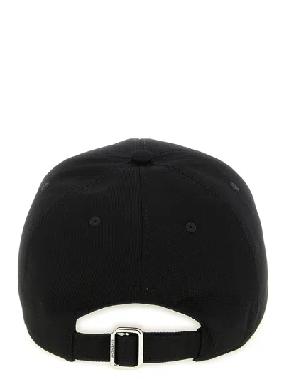 Givenchy Logo-embroidered Cotton Baseball Cap In Black