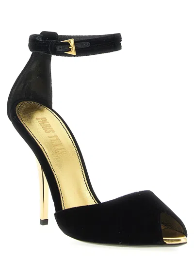 Paris Texas Sandal In Black