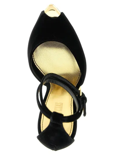 Paris Texas Sandal In Black